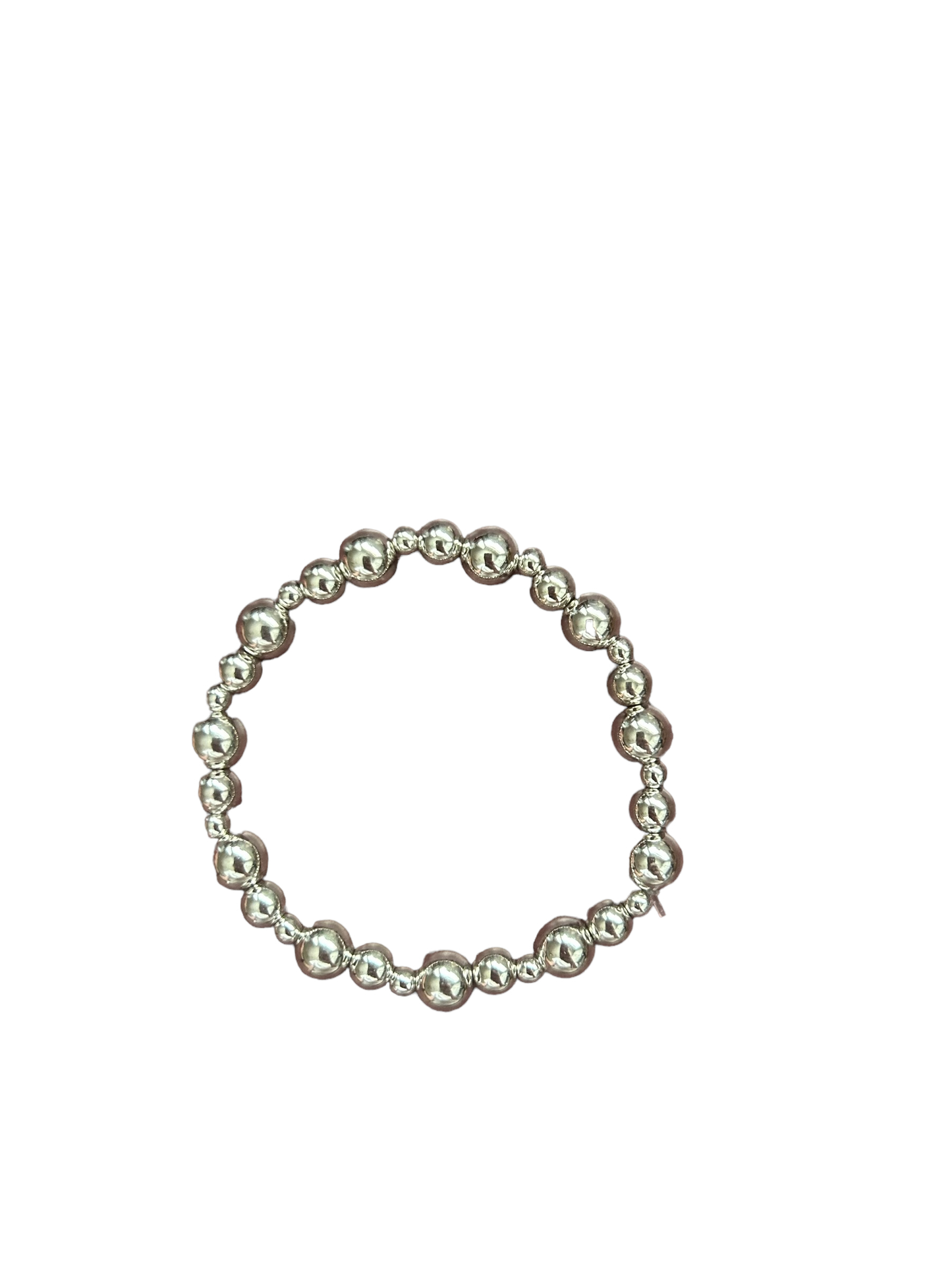 Silver stackable 3,6,8mm